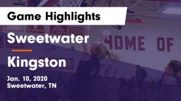 Sweetwater  vs Kingston  Game Highlights - Jan. 10, 2020