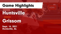 Huntsville  vs Grissom  Game Highlights - Sept. 14, 2021