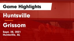 Huntsville  vs Grissom  Game Highlights - Sept. 28, 2021