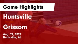 Huntsville  vs Grissom  Game Highlights - Aug. 24, 2023