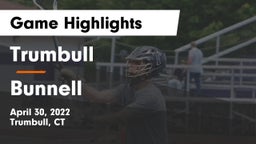 Trumbull  vs Bunnell  Game Highlights - April 30, 2022