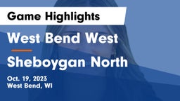 West Bend West  vs Sheboygan North  Game Highlights - Oct. 19, 2023