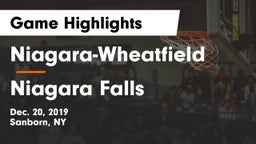 Niagara-Wheatfield  vs Niagara Falls  Game Highlights - Dec. 20, 2019