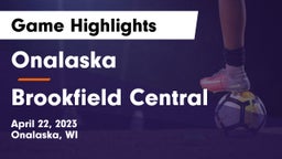Onalaska  vs Brookfield Central  Game Highlights - April 22, 2023