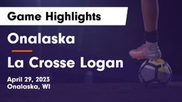 Onalaska  vs La Crosse Logan Game Highlights - April 29, 2023