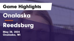 Onalaska  vs Reedsburg Game Highlights - May 28, 2024