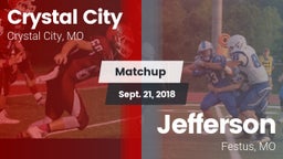 Matchup: Crystal City High vs. Jefferson  2018