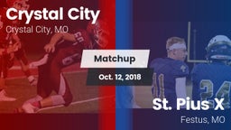 Matchup: Crystal City High vs. St. Pius X  2018