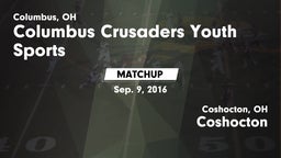 Matchup: Columbus Crusaders vs. Coshocton  2016