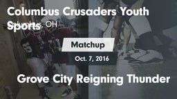 Matchup: Columbus Crusaders vs. Grove City Reigning Thunder 2016