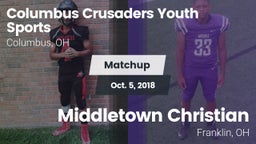 Matchup: Columbus Crusaders vs. Middletown Christian  2018