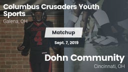 Matchup: Columbus Crusaders vs. Dohn Community  2019