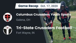 Recap: Columbus Crusaders Youth Sports vs. Tri-State Crusaders Football 2020