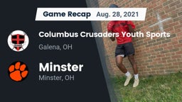 Recap: Columbus Crusaders Youth Sports vs. Minster  2021