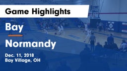 Bay  vs Normandy  Game Highlights - Dec. 11, 2018