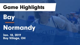 Bay  vs Normandy  Game Highlights - Jan. 18, 2019