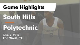 South Hills  vs Polytechnic  Game Highlights - Jan. 9, 2019
