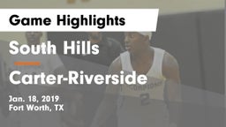 South Hills  vs Carter-Riverside  Game Highlights - Jan. 18, 2019