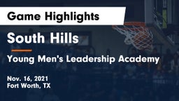 South Hills  vs Young Men's Leadership Academy Game Highlights - Nov. 16, 2021