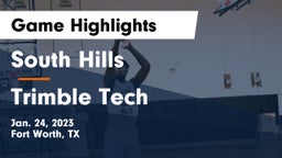 South Hills  vs Trimble Tech  Game Highlights - Jan. 24, 2023