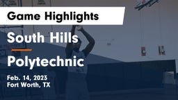 South Hills  vs Polytechnic  Game Highlights - Feb. 14, 2023