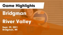 Bridgman  vs River Valley  Game Highlights - Sept. 29, 2021