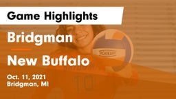 Bridgman  vs New Buffalo  Game Highlights - Oct. 11, 2021
