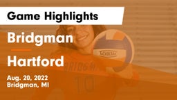 Bridgman  vs Hartford  Game Highlights - Aug. 20, 2022