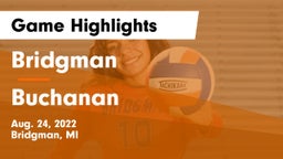 Bridgman  vs Buchanan Game Highlights - Aug. 24, 2022