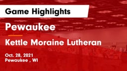 Pewaukee  vs Kettle Moraine Lutheran  Game Highlights - Oct. 28, 2021