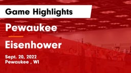 Pewaukee  vs Eisenhower  Game Highlights - Sept. 20, 2022