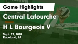 Central Lafourche  vs H L Bourgeois V Game Highlights - Sept. 29, 2020