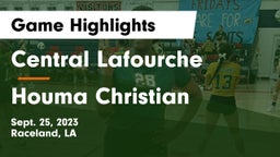 Central Lafourche  vs Houma Christian  Game Highlights - Sept. 25, 2023