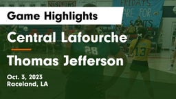 Central Lafourche  vs Thomas Jefferson  Game Highlights - Oct. 3, 2023