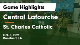 Central Lafourche  vs St. Charles Catholic  Game Highlights - Oct. 5, 2023