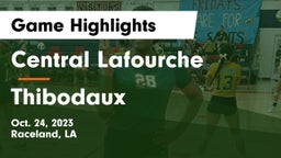 Central Lafourche  vs Thibodaux Game Highlights - Oct. 24, 2023