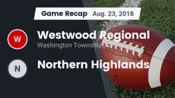 Recap: Westwood Regional  vs. Northern Highlands 2018