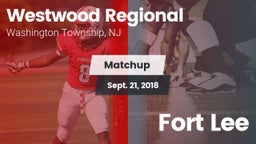 Matchup: Westwood Regional vs. Fort Lee 2018