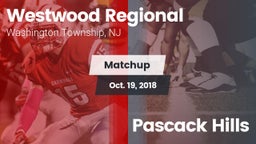 Matchup: Westwood Regional vs. Pascack Hills 2018