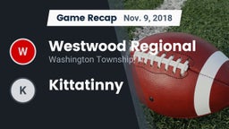 Recap: Westwood Regional  vs. Kittatinny 2018