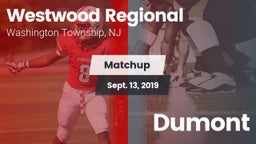 Matchup: Westwood Regional vs. Dumont 2019