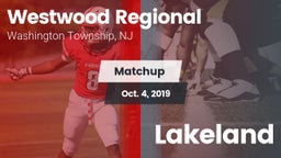 Matchup: Westwood Regional vs. Lakeland 2019