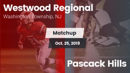 Matchup: Westwood Regional vs. Pascack Hills 2019