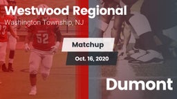 Matchup: Westwood Regional vs. Dumont 2020