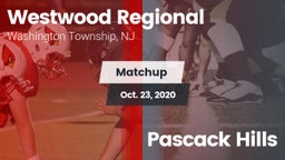 Matchup: Westwood Regional vs. Pascack Hills 2020