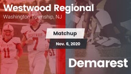 Matchup: Westwood Regional vs. Demarest 2020