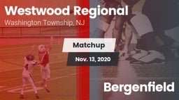 Matchup: Westwood Regional vs. Bergenfield 2020