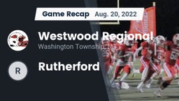 Recap: Westwood Regional  vs. Rutherford 2022
