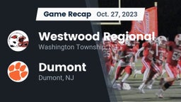 Recap: Westwood Regional  vs. Dumont  2023