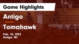 Antigo  vs Tomahawk  Game Highlights - Feb. 10, 2023